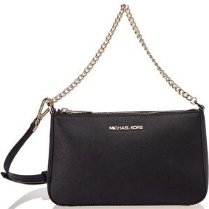 Michael Kors Jet Set Travel Medium Pouchette Crossbody Bag